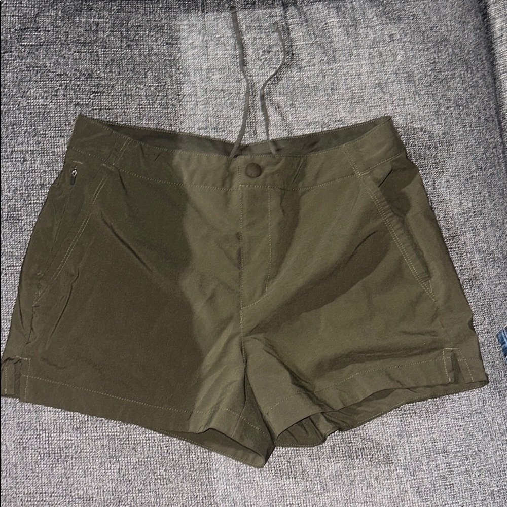 Olive Green Women's Shorts
